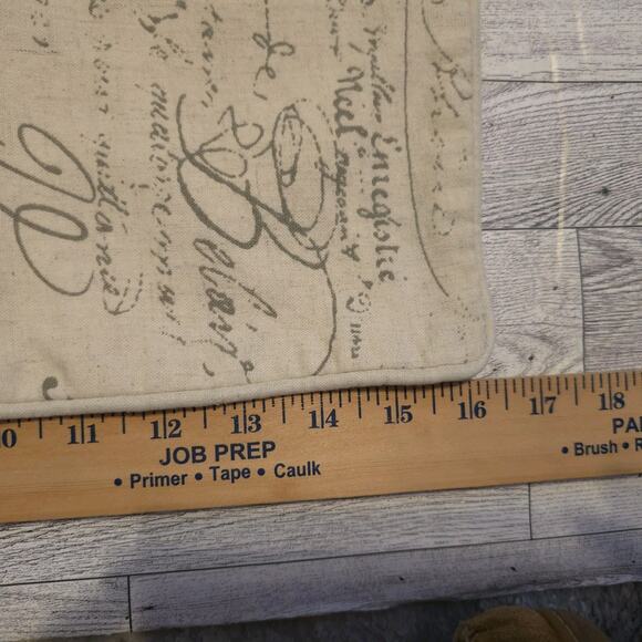 Pier 1 Embroidered Butterfly And Blue Flower Pillow Cover NO INSERT - Picture 12 of 13